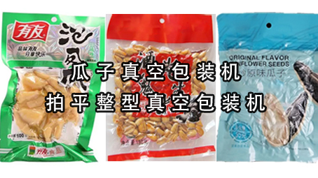 【真空係列6】瓜子整型真空包裝機