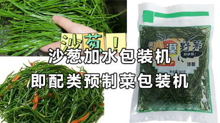 【預製菜係列6】即配類預製菜-沙蔥包裝機