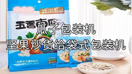 【休閑食品係列9】瓜子給袋式包裝機